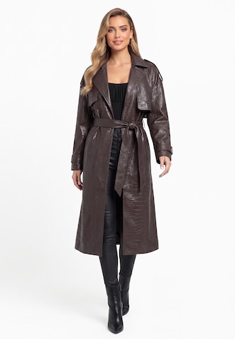 Manteau mi-saison faina en bleu