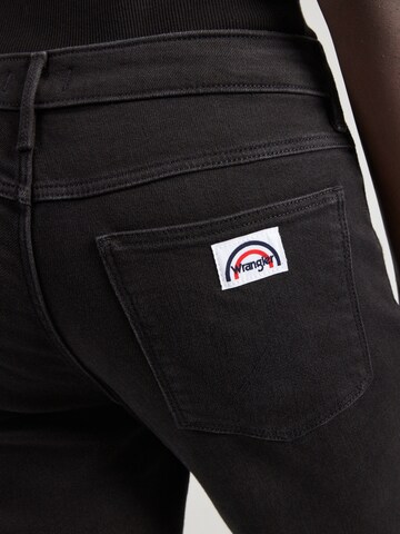 WRANGLER Расклешенный Джинсы в Черный