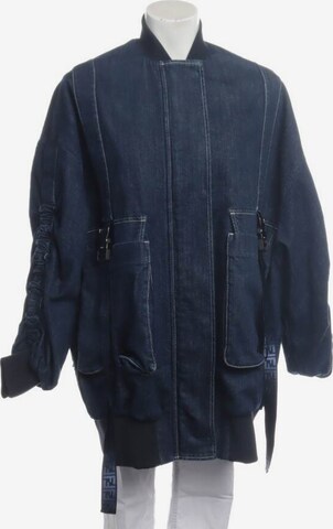 Fendi Jacket & Coat in XXS in Blue: front