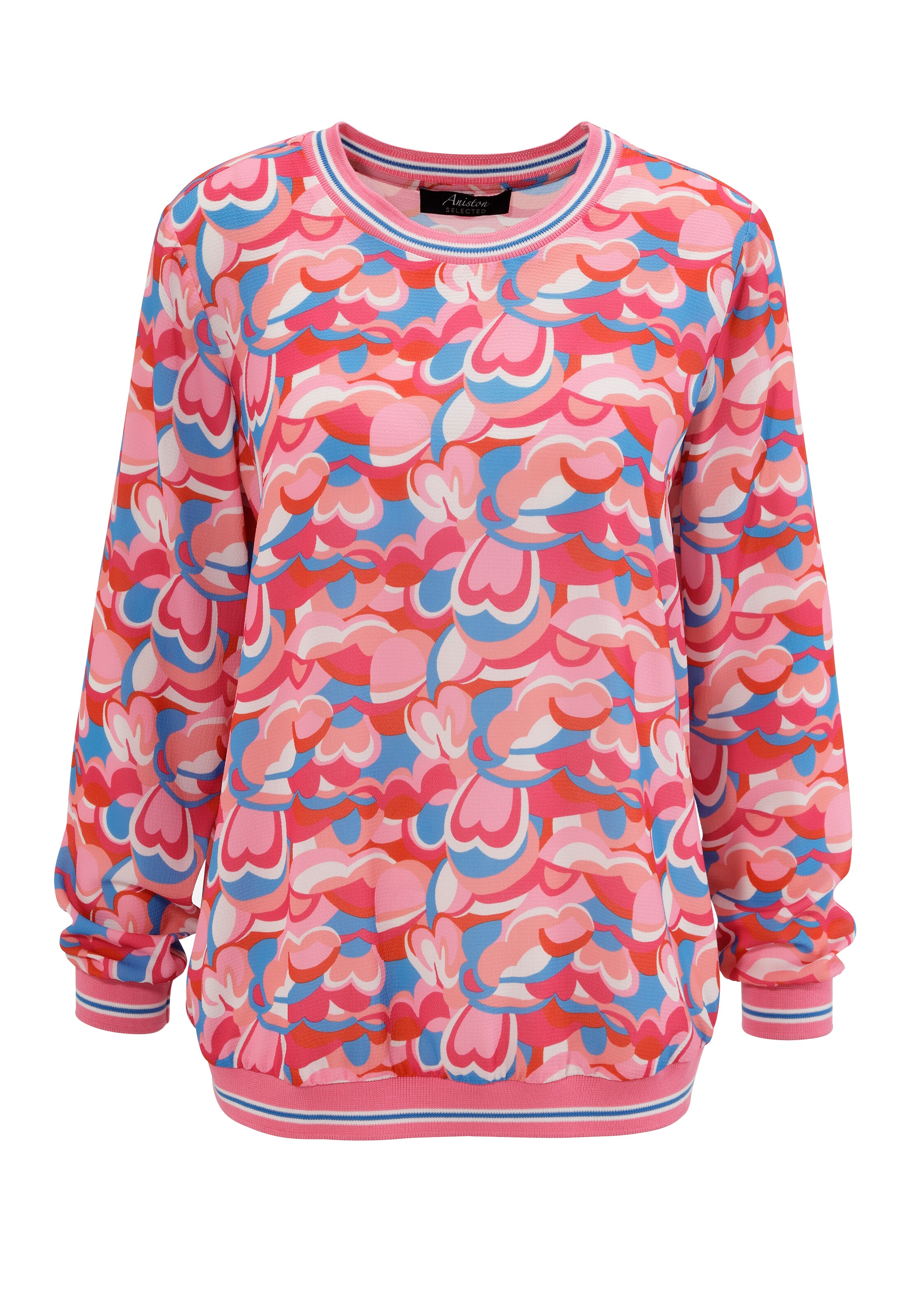 Aniston SELECTED Blouse in Mixed colors: front