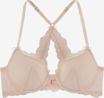 LASCANA Bra 'Raquel' in Pink: front