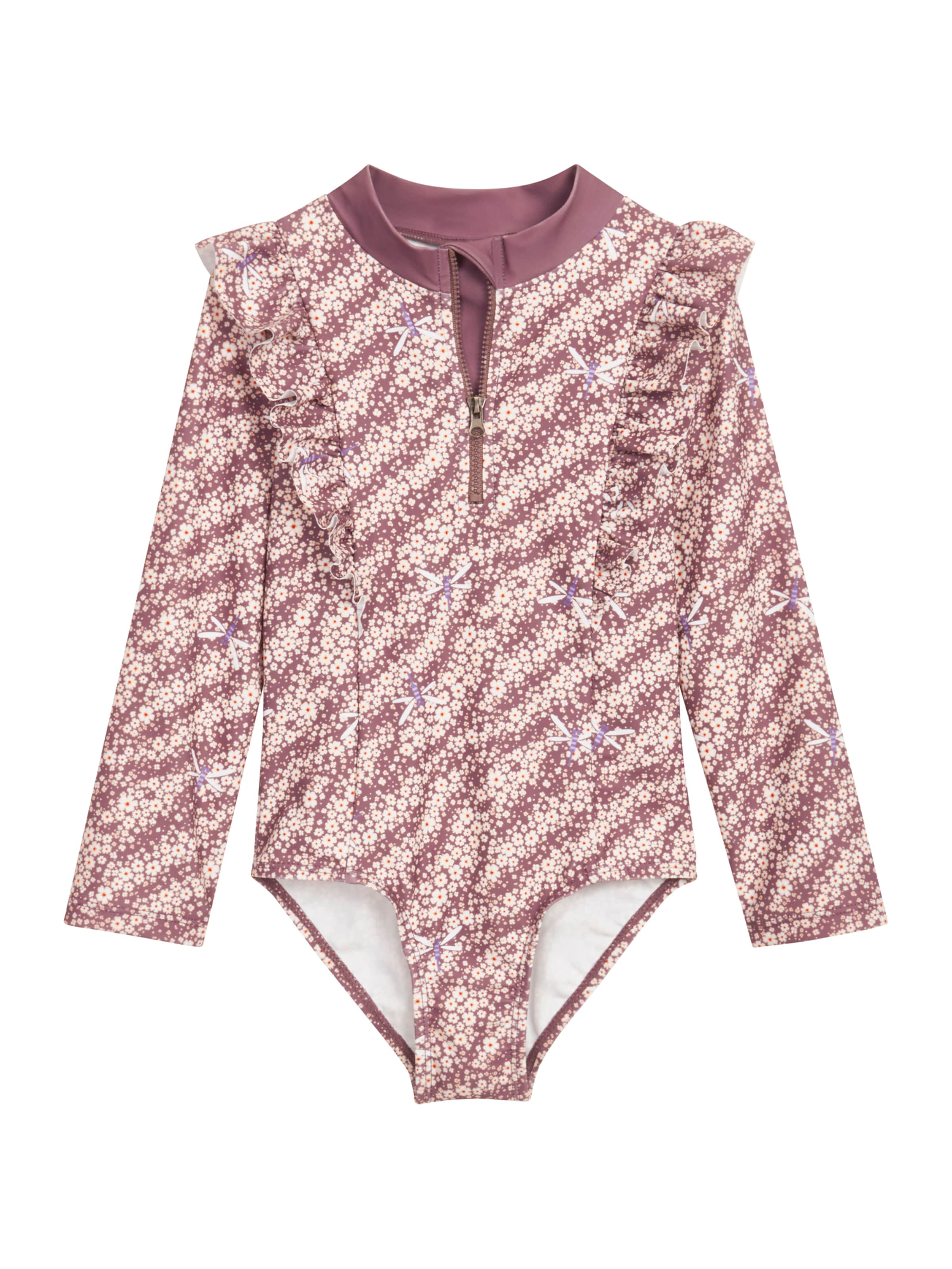 Costum de baie întreg de la PLAYSHOES pe mov: față