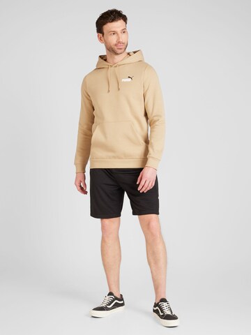 PUMA Athletic Sweatshirt 'ESS+' in Brown