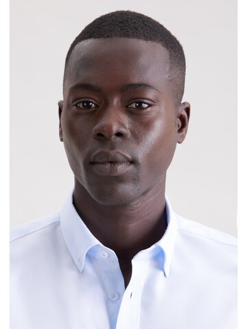 SEIDENSTICKER Regular Fit Businesshemd in Blau