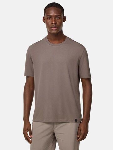 T-Shirt 'B Tech' Boggi Milano en gris : devant