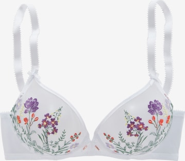 LASCANA Bra in White: front