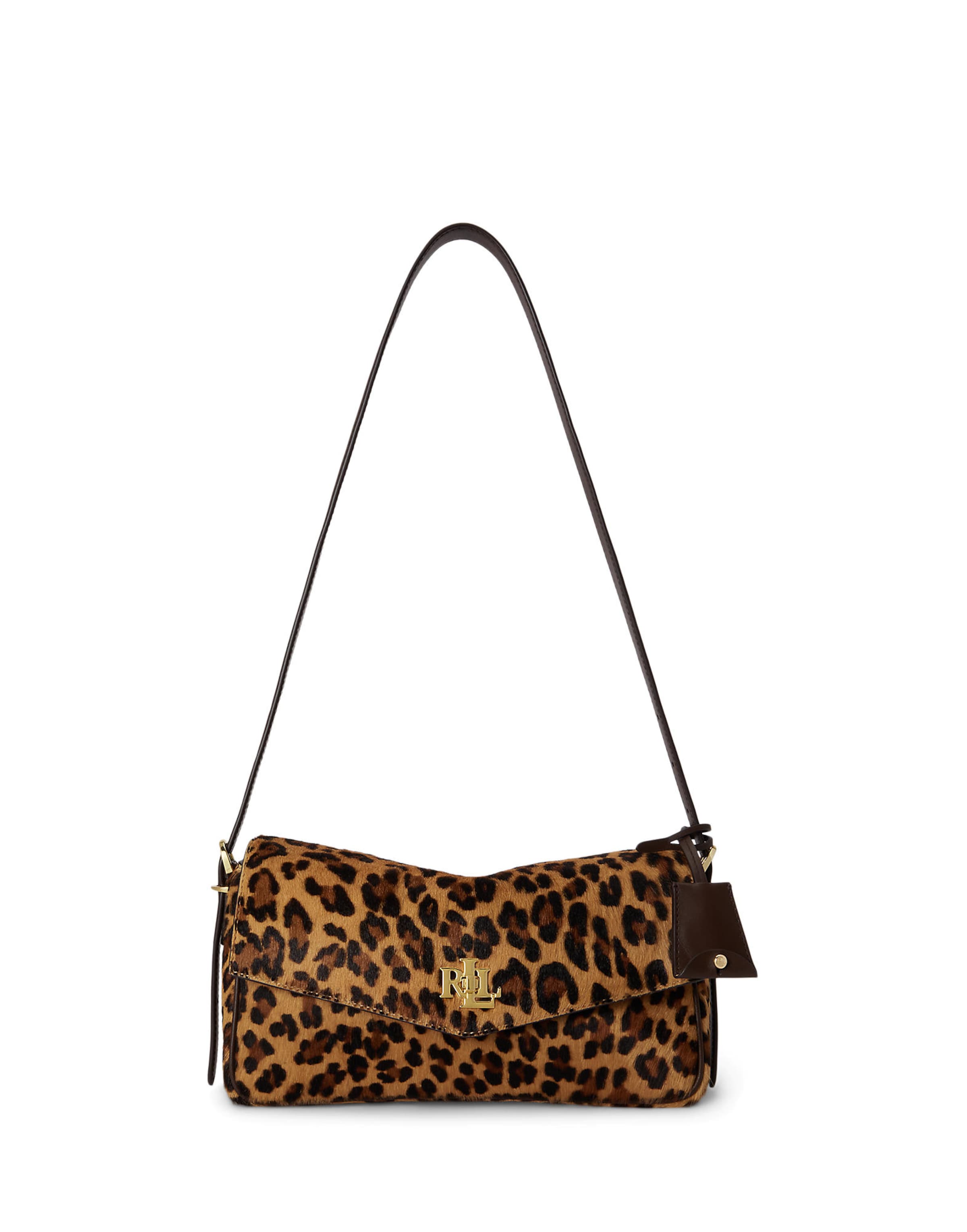 Lauren Ralph Lauren - Bolso de hombro 'FARH' en marrón: frente