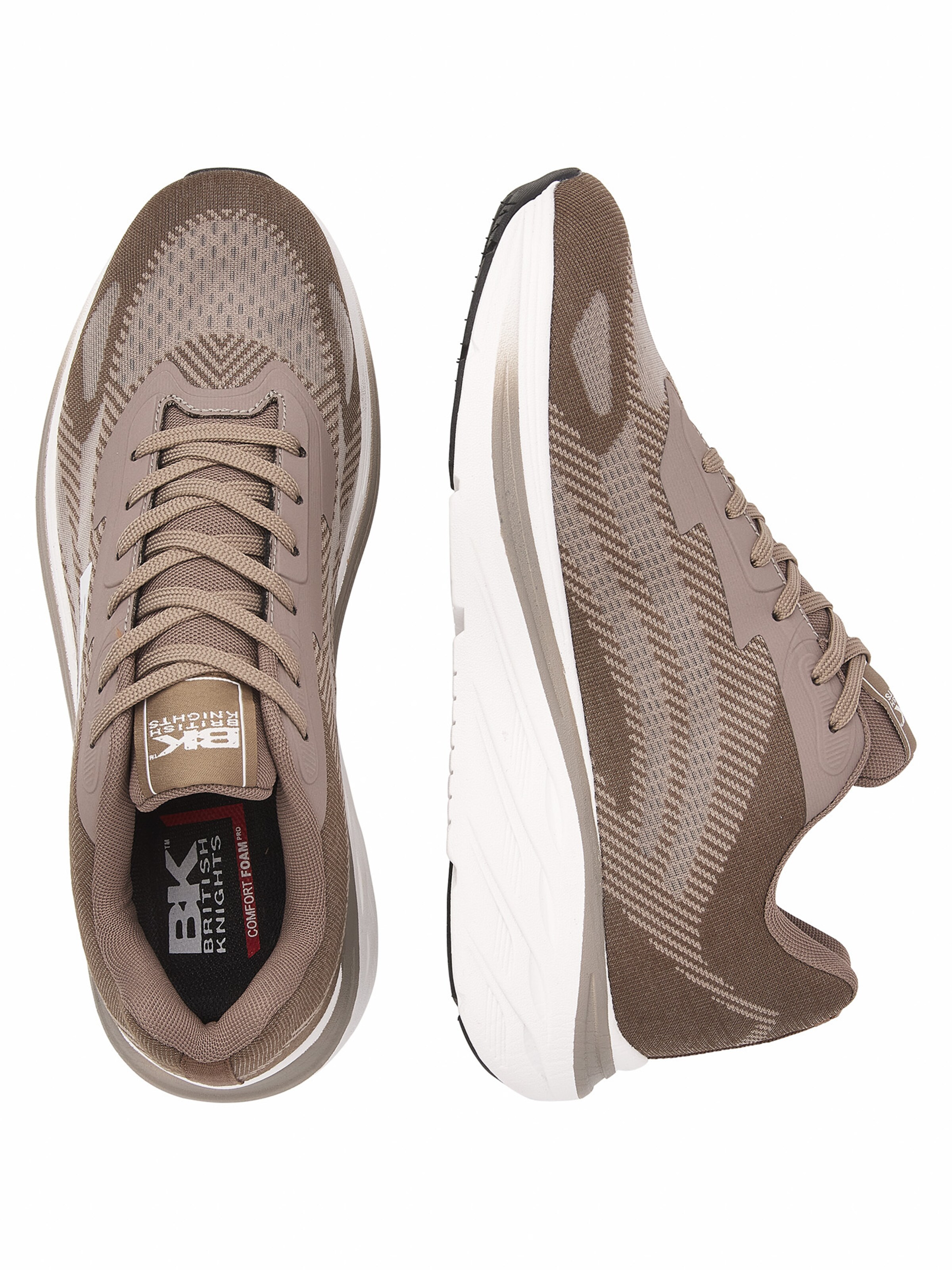 BRITISH KNIGHTS Sneaker low 'SURGE' i brun: top