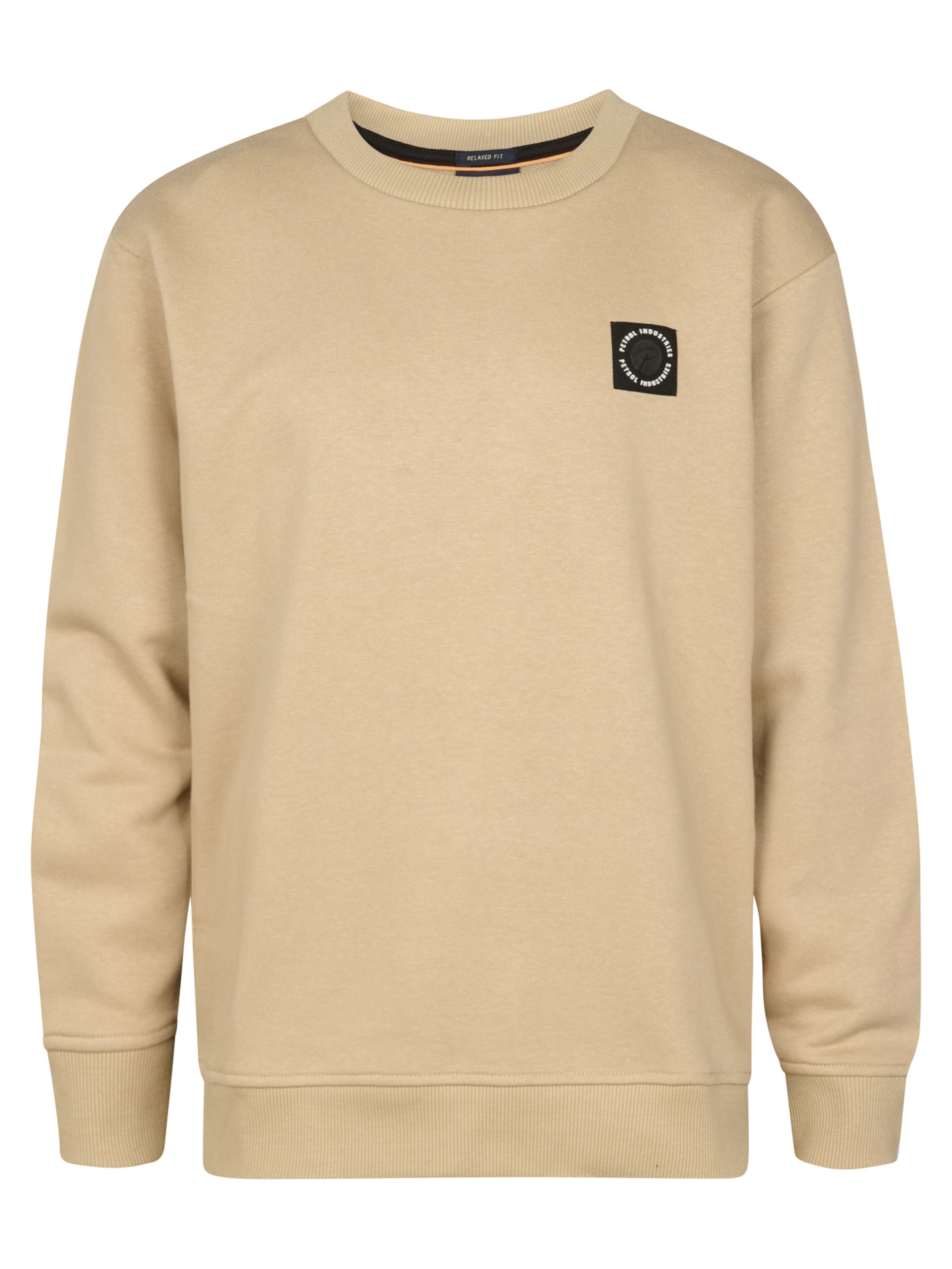 Petrol Industries Sweatshirt 'Coyote' in Brown: front