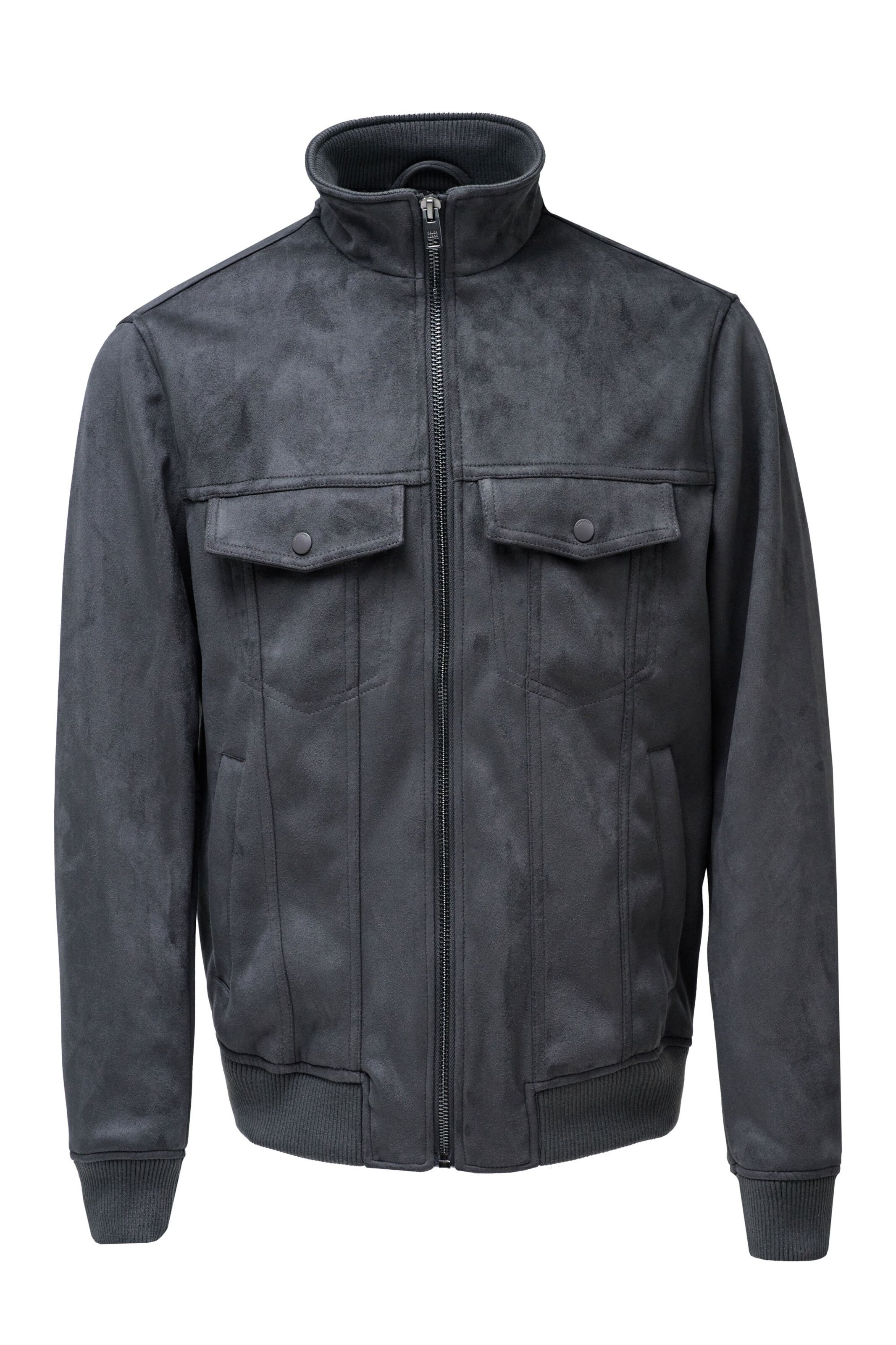 Salsa Jeans Winterjas in Grijs: voorkant