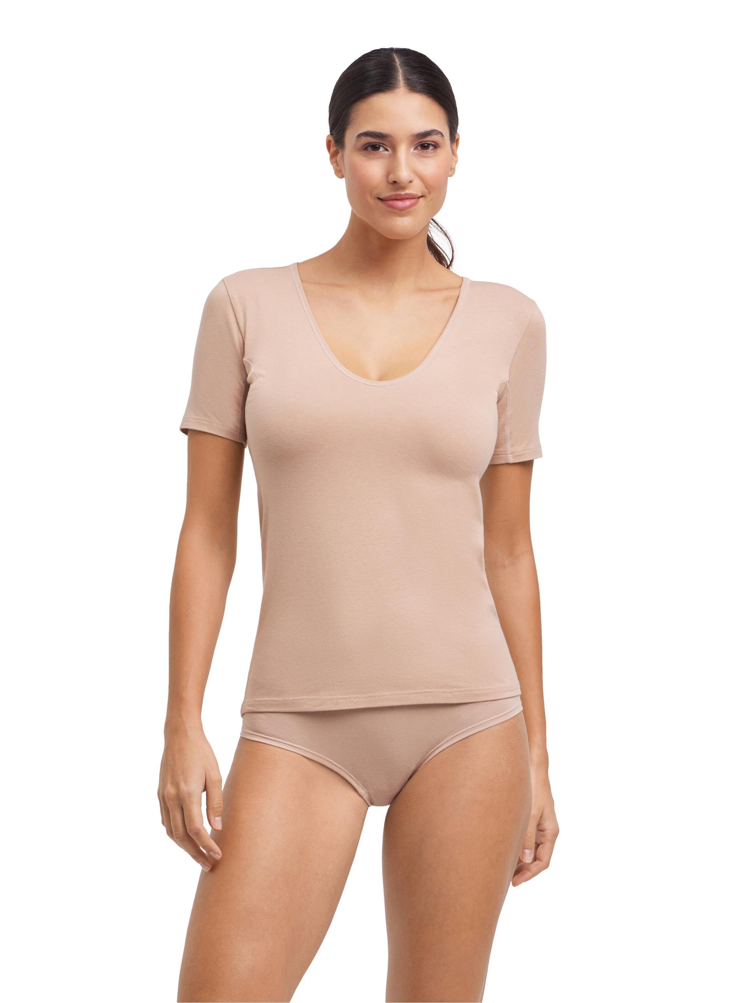 FALKE Unterhemd in Beige: Vorderseite