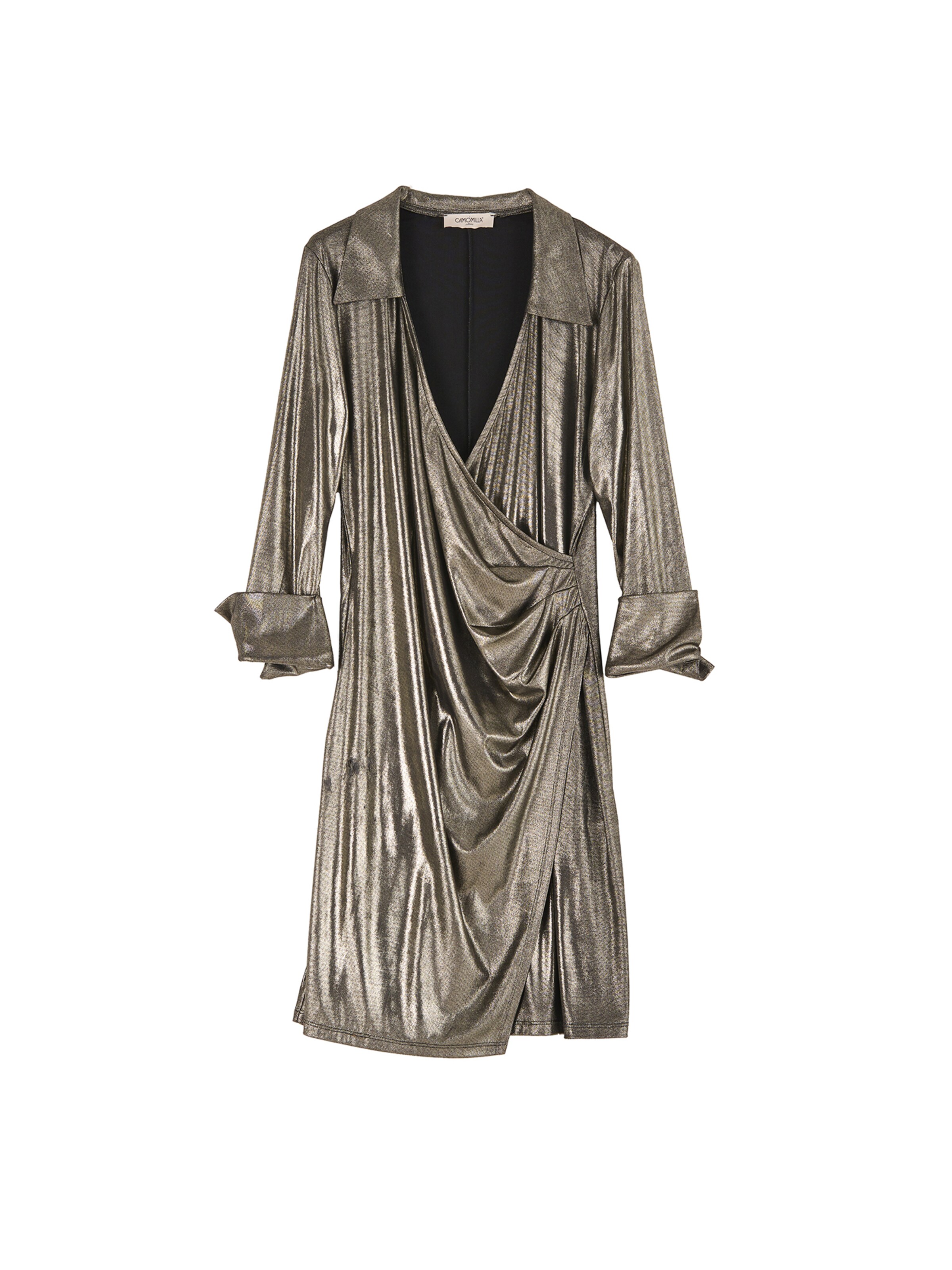 Camomilla Italia Robe 'Amely' en or, Vue avec produit