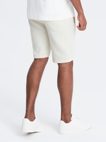 Ombre Regular Sportbroek in Beige