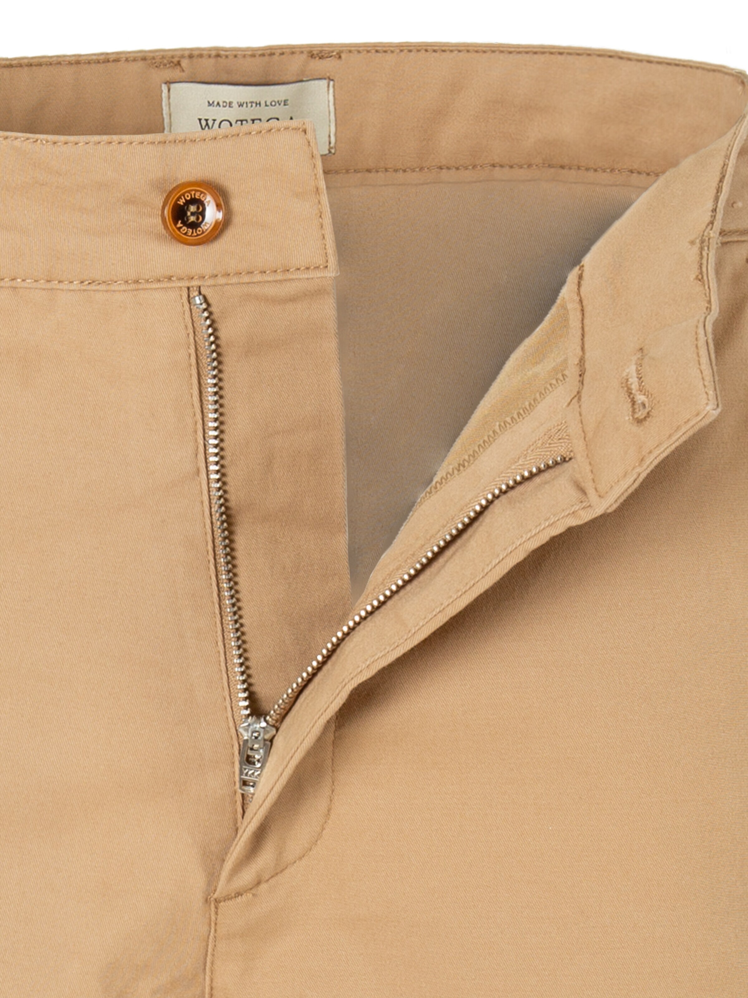 WOTEGA Regular Chino Pants 'Spring' in Beige