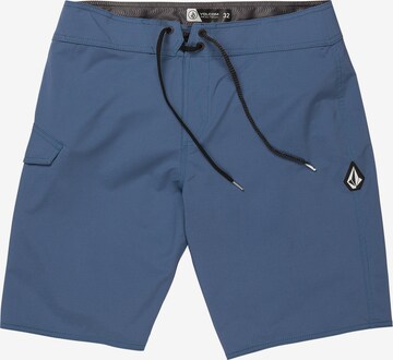 Boardshorts 'LIDO SOLID MOD 20 ' Volcom en bleu : devant