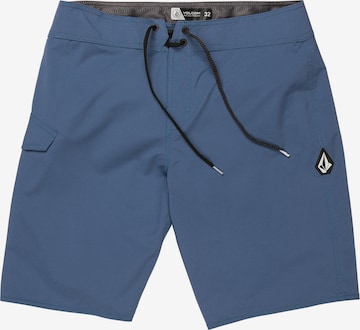 Volcom Swimming Trunks 'LIDO SOLID MOD 20 ' in Blue: front