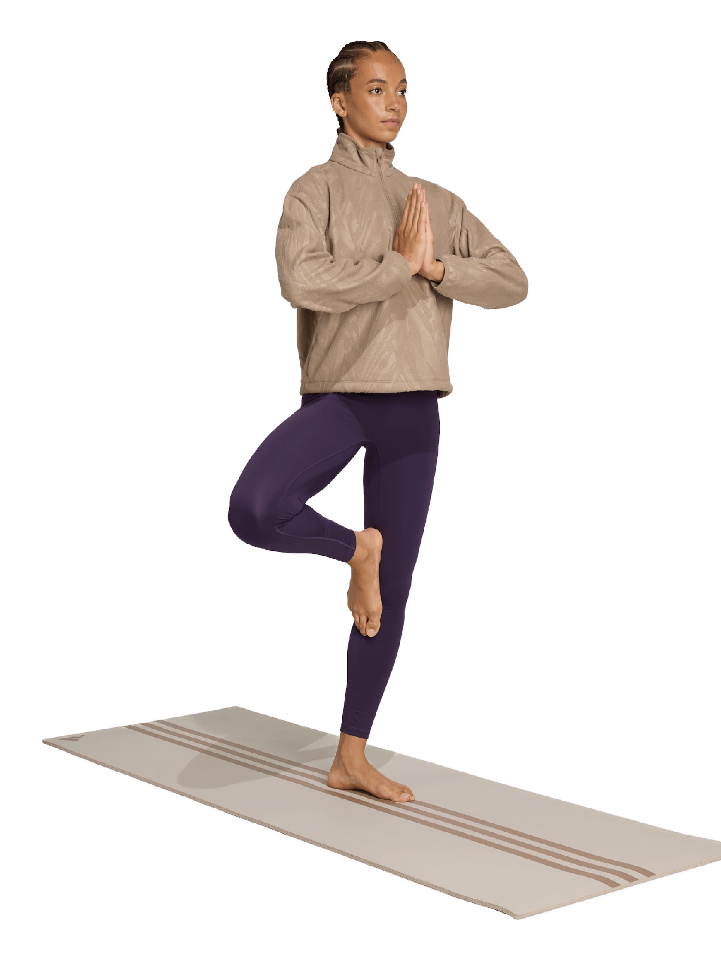 ADIDAS PERFORMANCE Скинни Спортивные штаны 'All Me Sculpt' в Лиловый