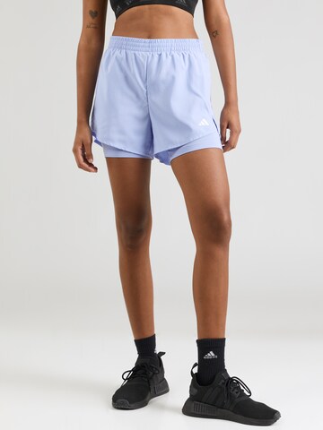 Regular Pantalon de sport 'Made For Training' ADIDAS PERFORMANCE en bleu : devant
