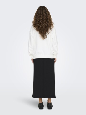 ONLY Sweatshirt 'ONLGwen' i hvid