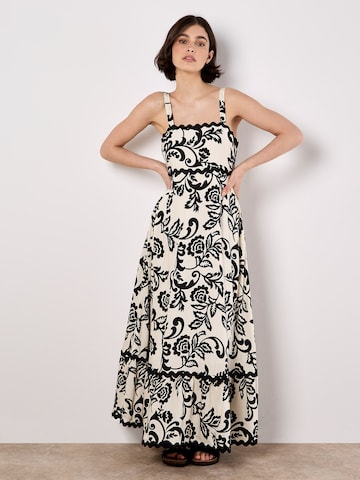 Apricot Dress in Beige