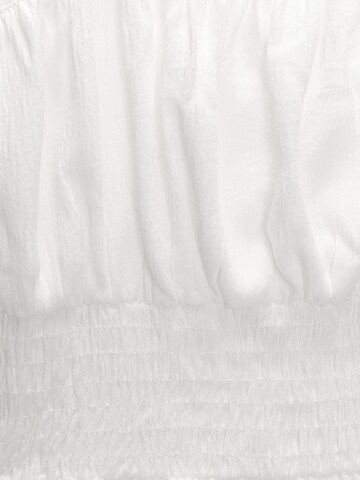 Pull&Bear Top – bílá