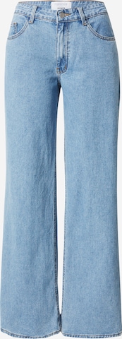 florence by mills exclusive for ABOUT YOU Široke hlačnice Kavbojke 'Daze Dreaming' | modra barva: sprednja stran