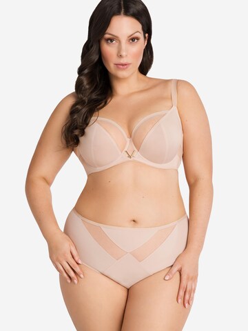 Gorsenia T-Shirt BH 'K564 Vicky' in Beige