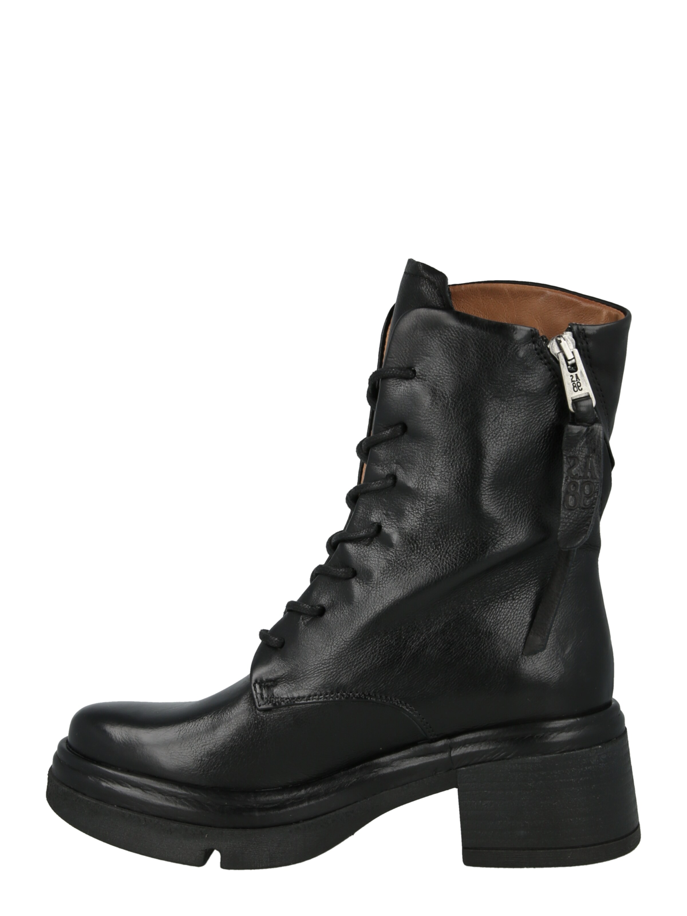 A.S.98 Lace-Up Ankle Boots 'EASY' in Black