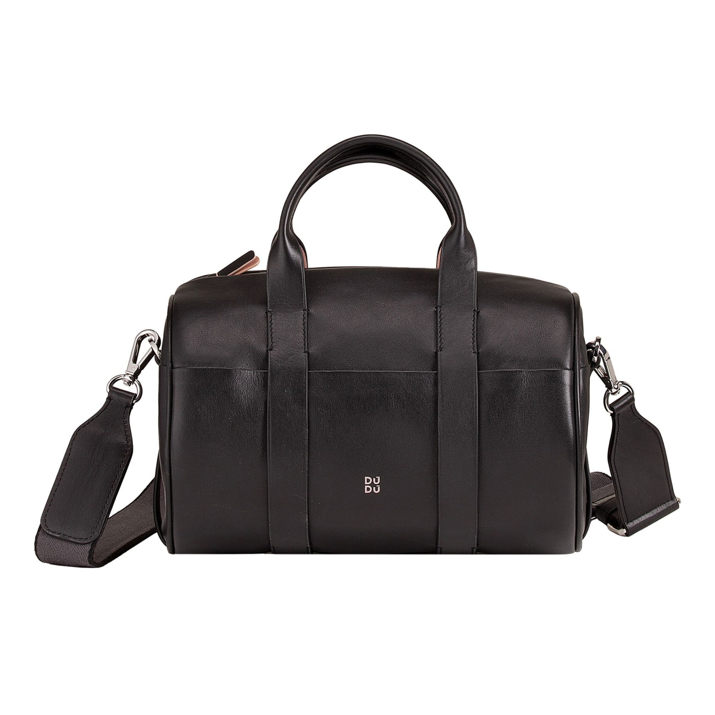 DuDu Handtasche 'Megan' in Schwarz: Vorderseite