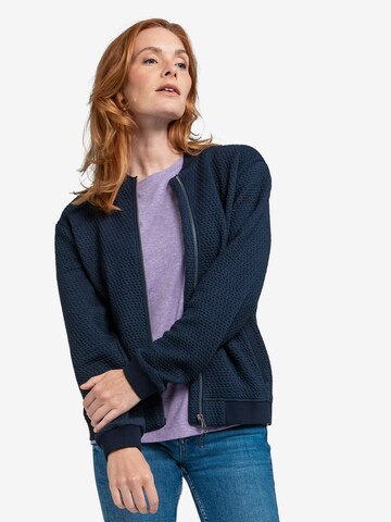 Schöffel Functionele fleece jas 'Genua' in Blauw: voorkant