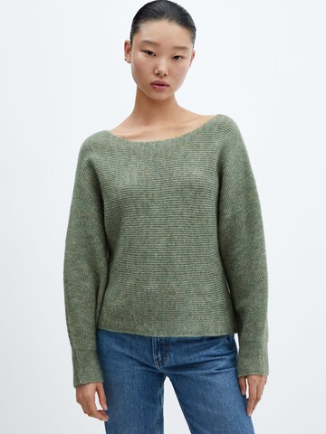 MANGO Pullover 'VANESA' i grøn: forside