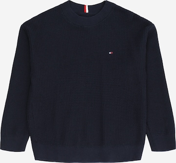 Pull-over TOMMY HILFIGER en bleu : devant