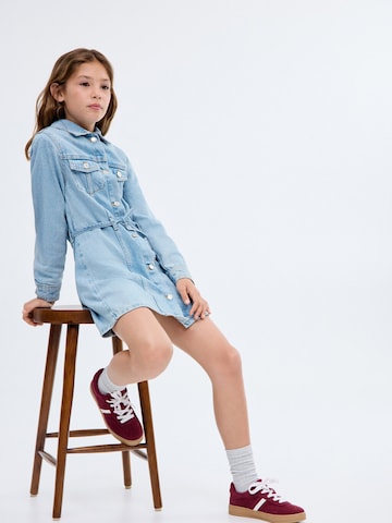 MANGO KIDS Obleka 'MARTA' | modra barva