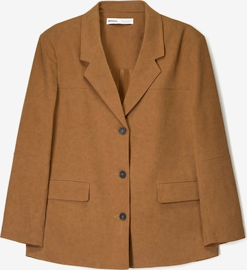 Bershka Bleiseri värissä beige: etupuoli