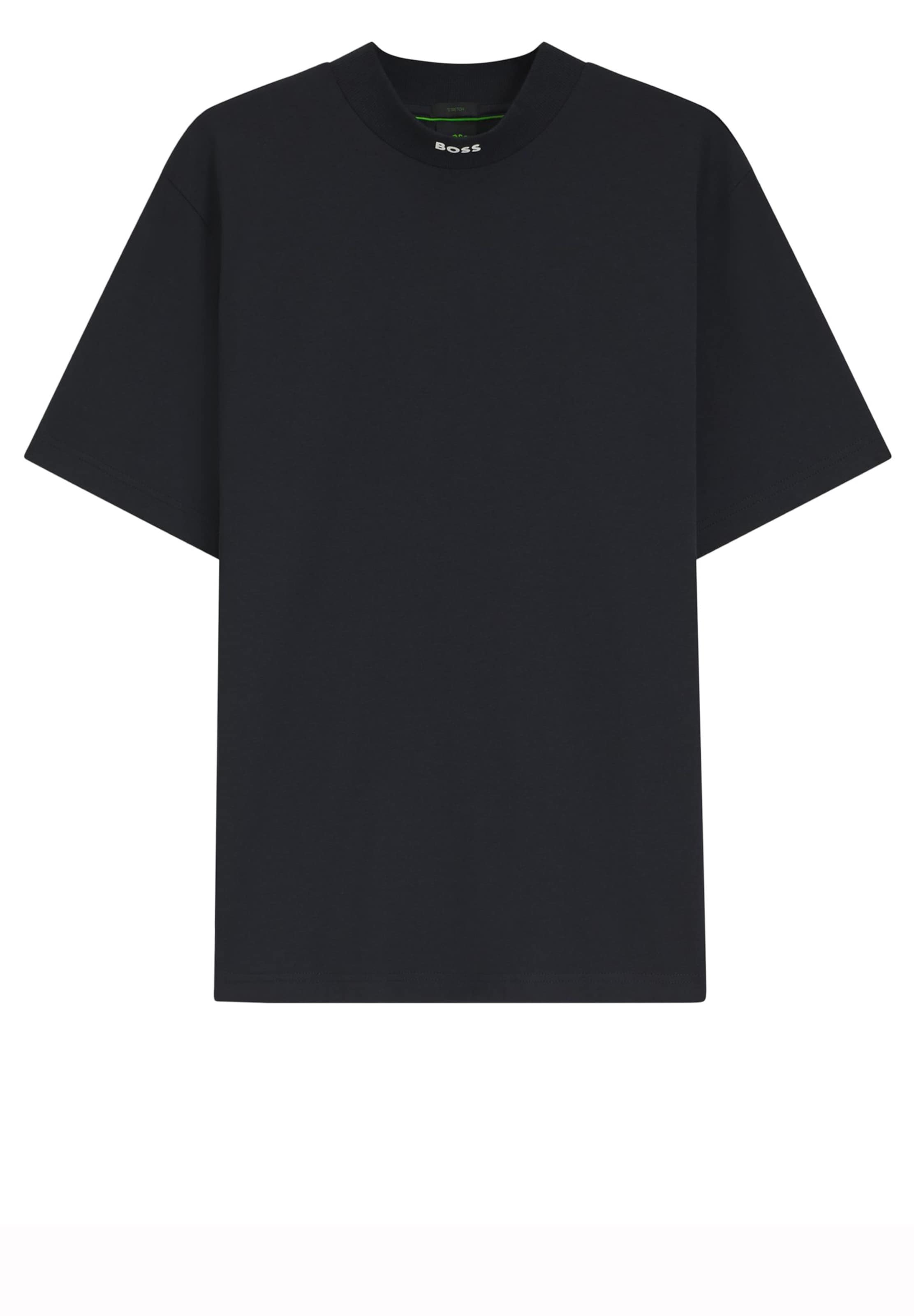 BOSS Shirt 'Collar' in Black: front