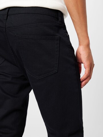 Coupe slim Jean TOPMAN en noir