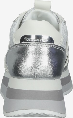 TAMARIS Sneaker in Silber