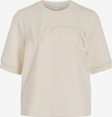 VILA Sweatshirt 'Sif' in Beige: voorkant