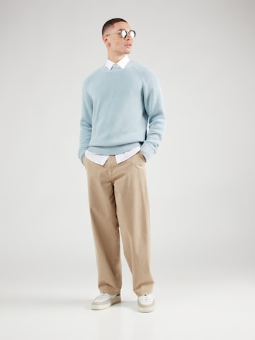 Pull-over 'Jacobo' NN07 en bleu