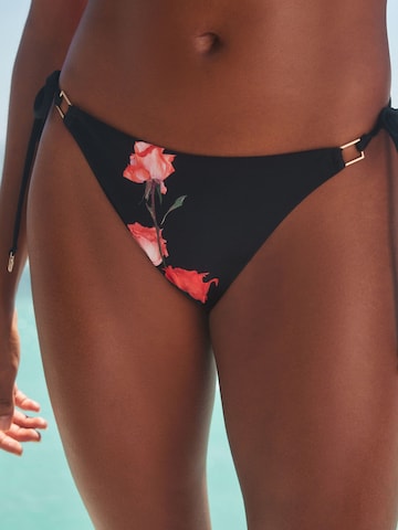 B by Ted Baker Bikinihose in Schwarz: Vorderseite