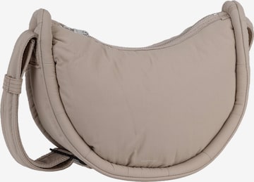 SANDQVIST Handbag ' Curve Halfmoon Mini ' in Beige: front