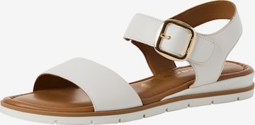 Tamaris Sandale in Weiß: Vorderseite