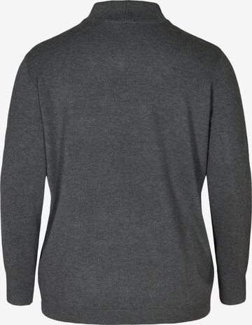 Zizzi Pullover in Grau