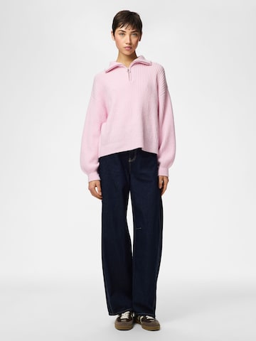 Pull-over 'PCSilly' PIECES en rose