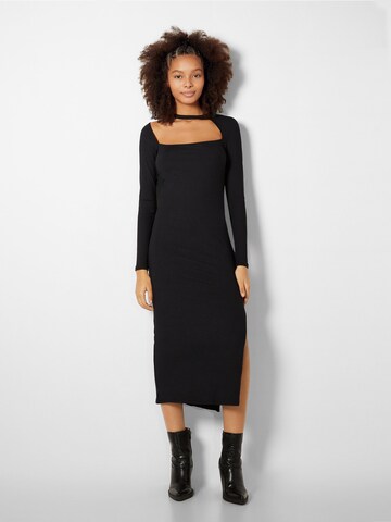 Bershka Kleid in Schwarz