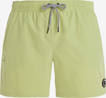 PROTEST Swimming shorts 'PRTYESSINE' in Green: front