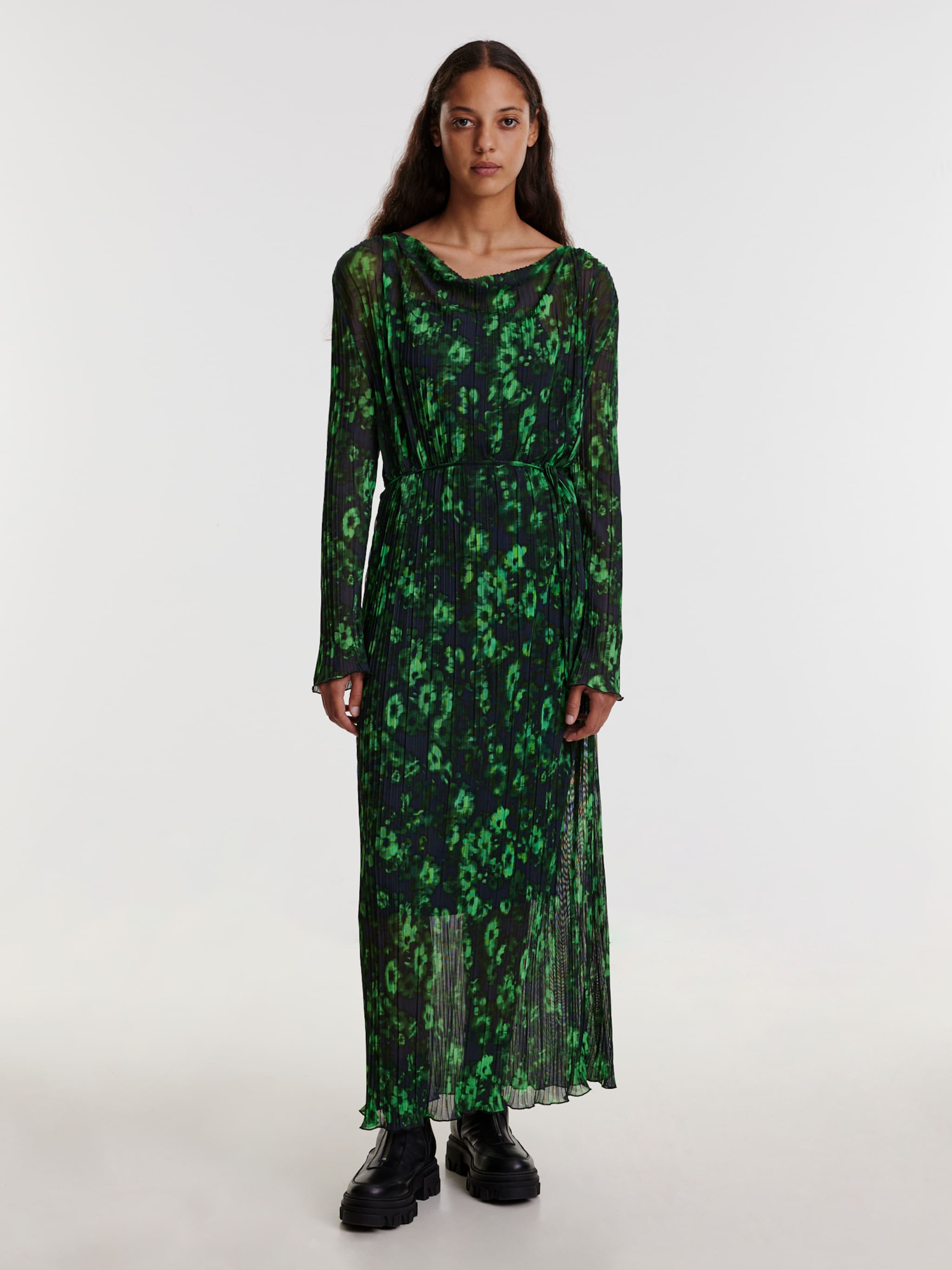 EDITED Producten Jurk 'Mika' Groen