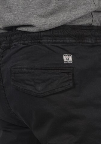 INDICODE JEANS Tapered Cargo Pants 'Abbal' in Black