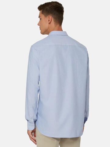 Boggi Milano Regular Fit Hemd in Blau