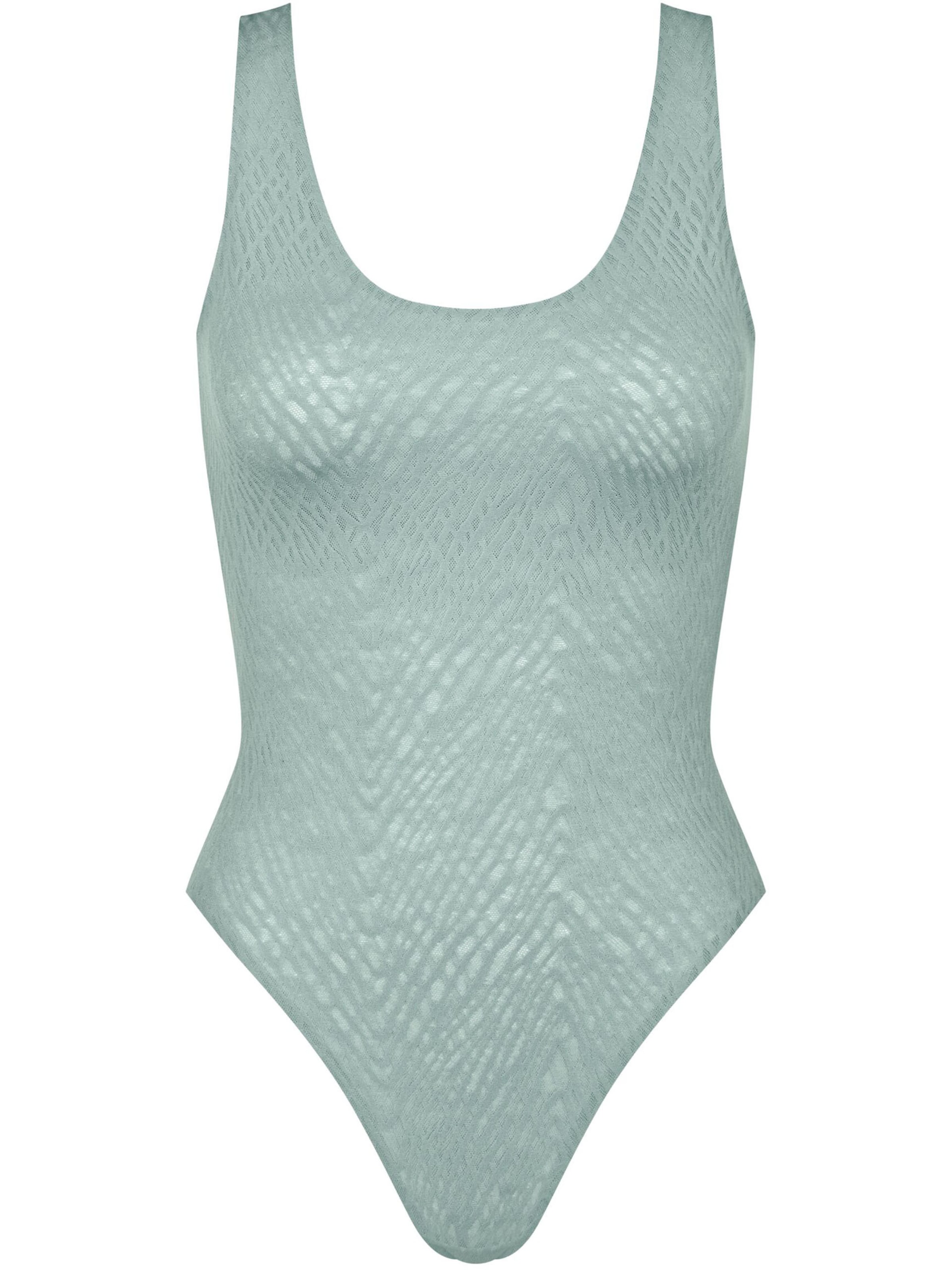 SLOGGI Bodysuit ' ZERO Feel Bliss Body ' in Blue: front